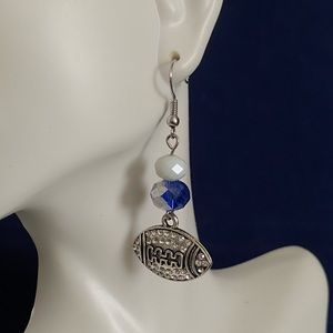 Dallas Cowboys Beaded Charm earrings
